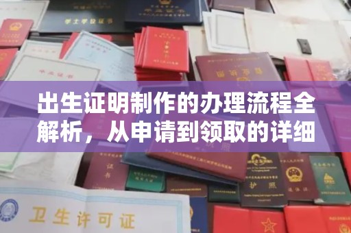明光出生证明制作的办理流程全解析，从申请到领取的详细指南