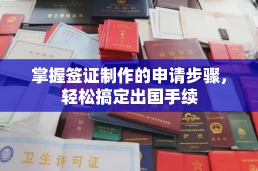 明光掌握签证制作的申请步骤，轻松搞定出国手续