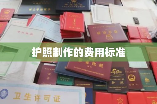 明光护照制作的费用标准